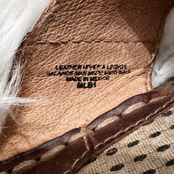 Women’s Born Brown Leather Strappy Sandals Size 8 - Picture 9 of 9